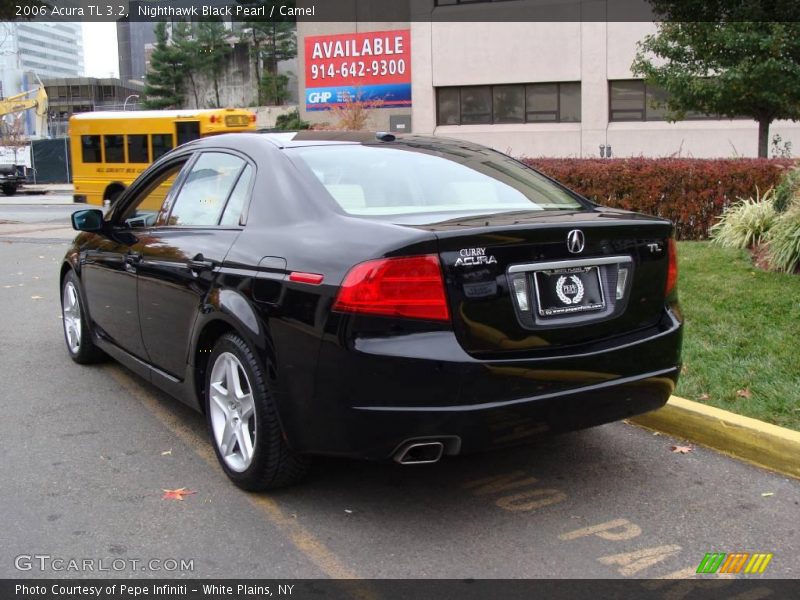 Nighthawk Black Pearl / Camel 2006 Acura TL 3.2