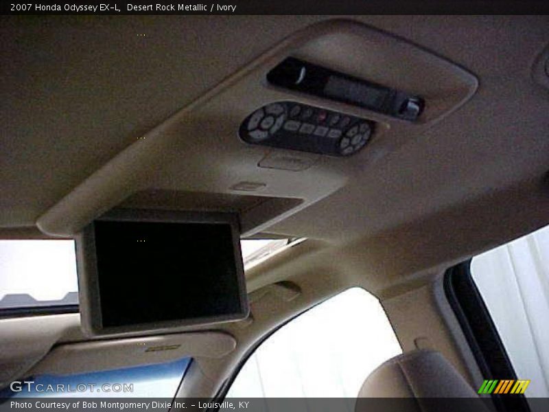 Desert Rock Metallic / Ivory 2007 Honda Odyssey EX-L