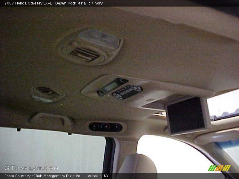 Desert Rock Metallic / Ivory 2007 Honda Odyssey EX-L