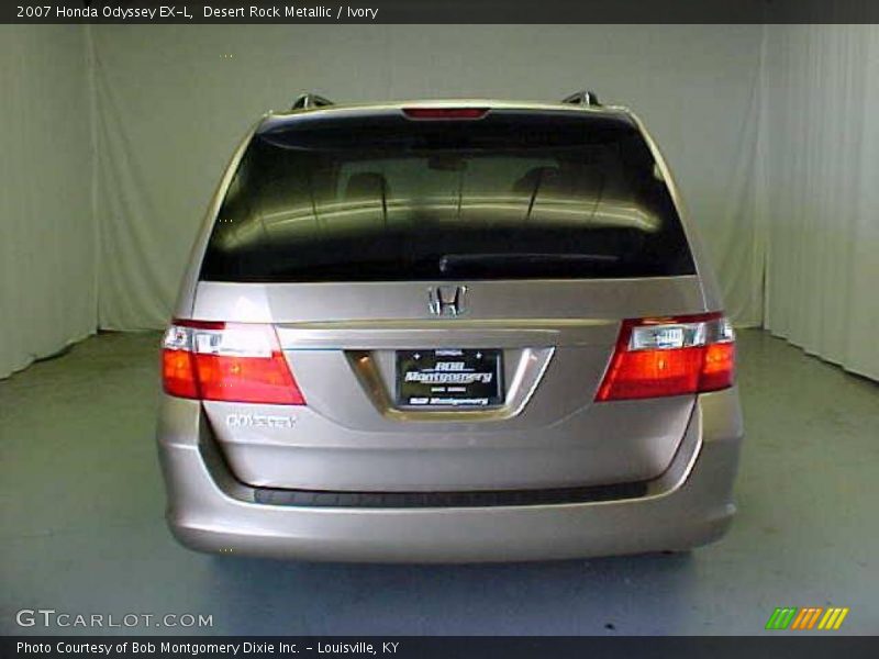 Desert Rock Metallic / Ivory 2007 Honda Odyssey EX-L