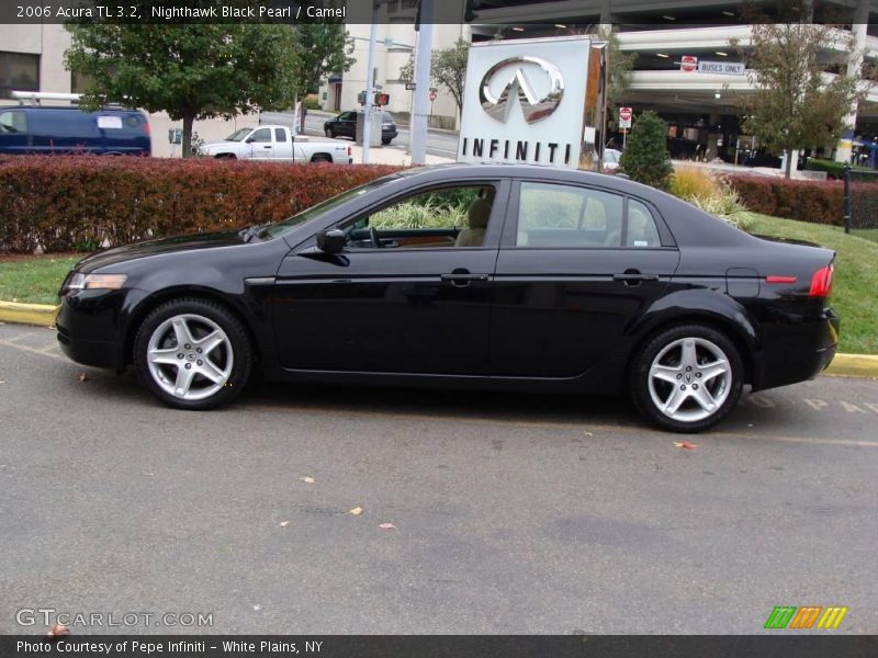 Nighthawk Black Pearl / Camel 2006 Acura TL 3.2