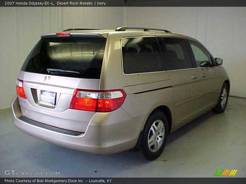Desert Rock Metallic / Ivory 2007 Honda Odyssey EX-L