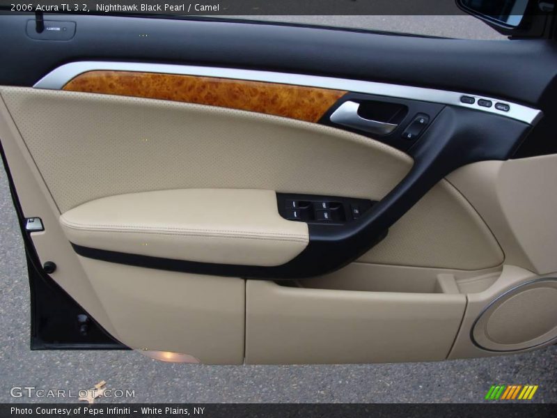 Nighthawk Black Pearl / Camel 2006 Acura TL 3.2
