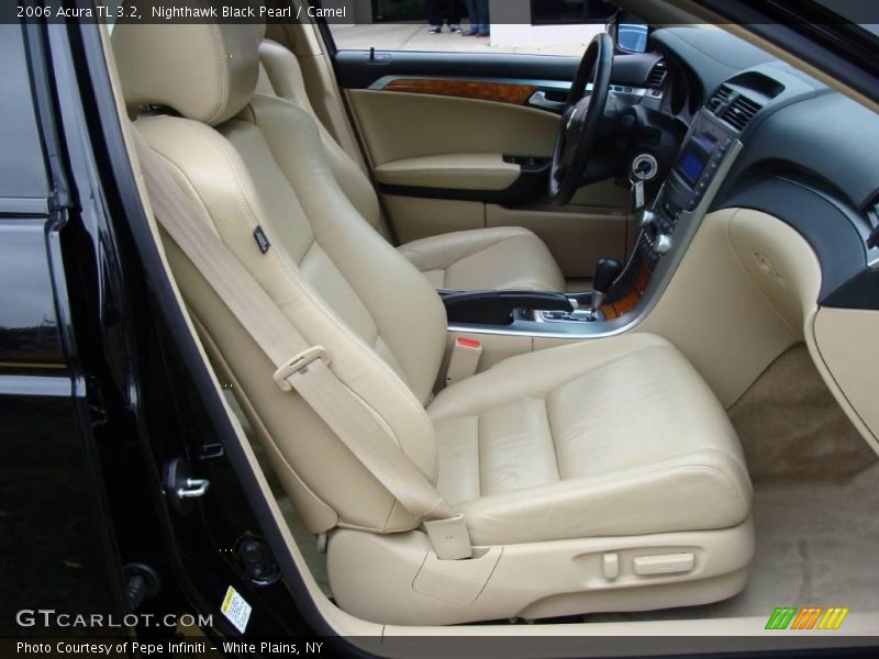 Nighthawk Black Pearl / Camel 2006 Acura TL 3.2
