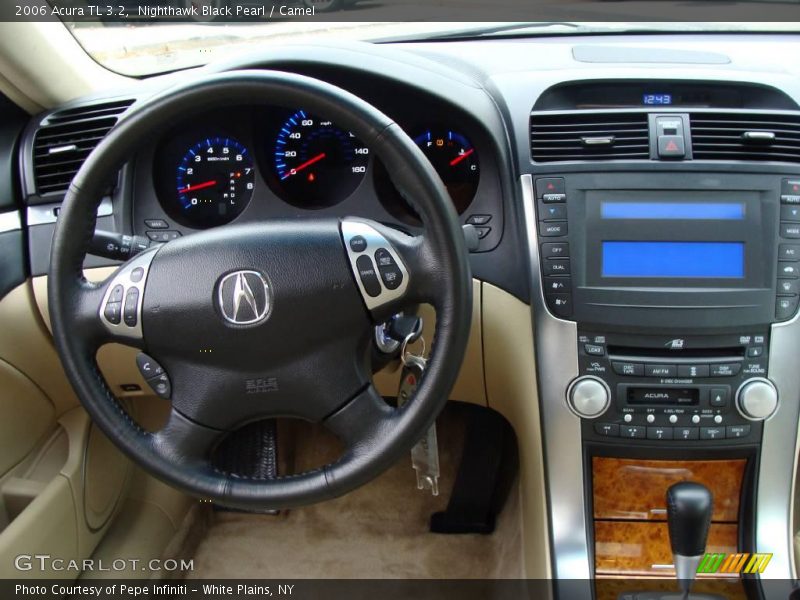 Nighthawk Black Pearl / Camel 2006 Acura TL 3.2