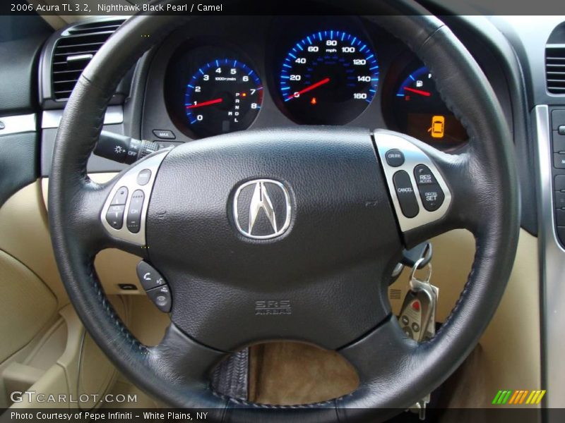 Nighthawk Black Pearl / Camel 2006 Acura TL 3.2