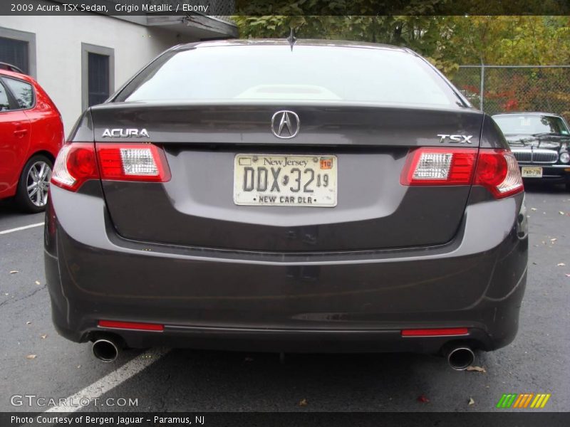Grigio Metallic / Ebony 2009 Acura TSX Sedan