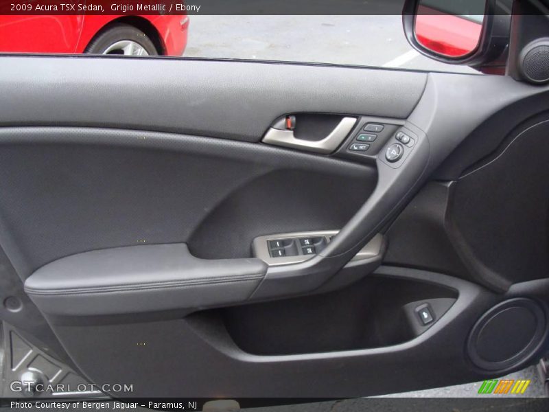 Grigio Metallic / Ebony 2009 Acura TSX Sedan