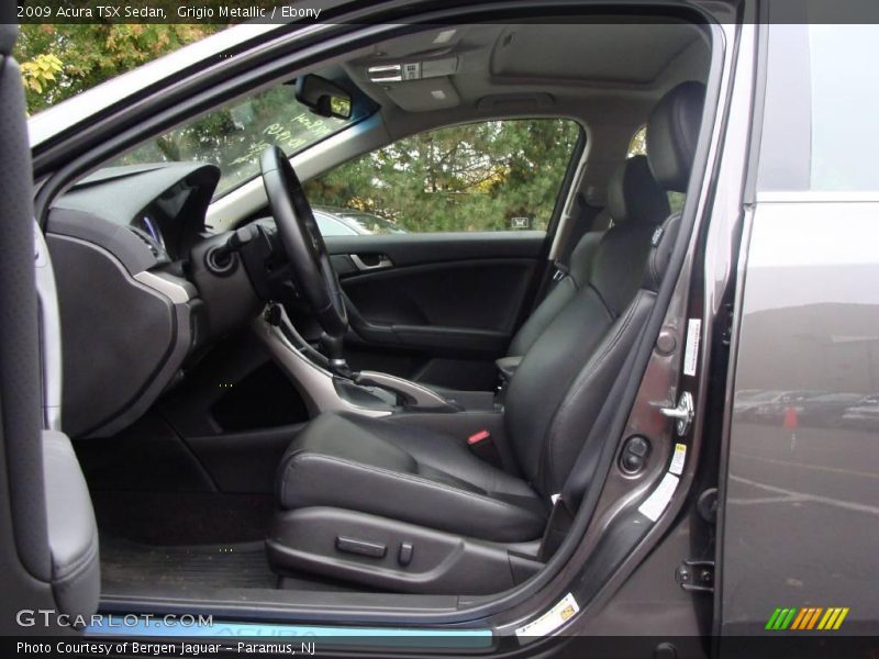 Grigio Metallic / Ebony 2009 Acura TSX Sedan