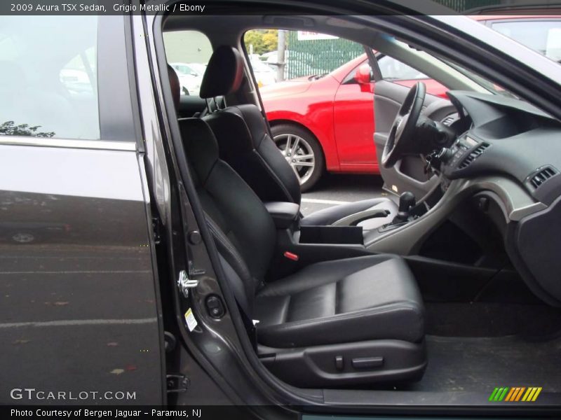 Grigio Metallic / Ebony 2009 Acura TSX Sedan