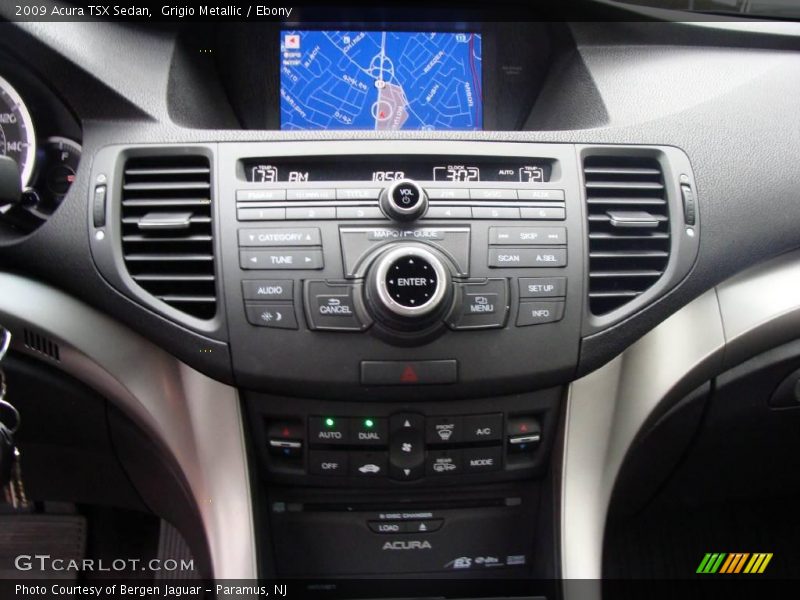 Grigio Metallic / Ebony 2009 Acura TSX Sedan