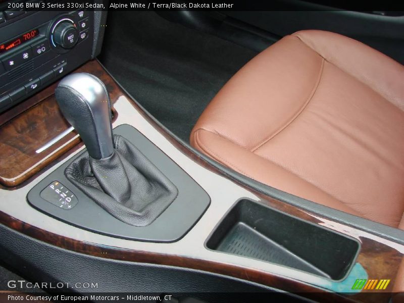 Alpine White / Terra/Black Dakota Leather 2006 BMW 3 Series 330xi Sedan