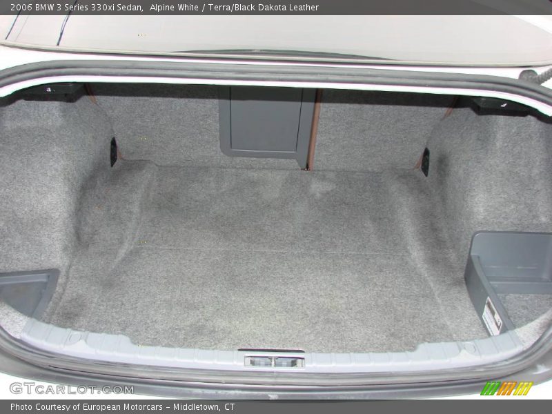 Alpine White / Terra/Black Dakota Leather 2006 BMW 3 Series 330xi Sedan
