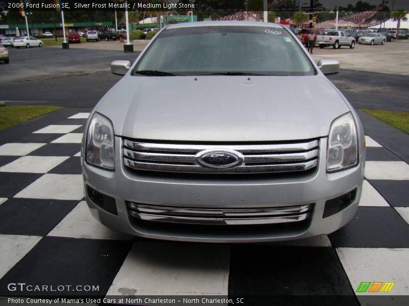 Silver Frost Metallic / Medium Light Stone 2006 Ford Fusion SE
