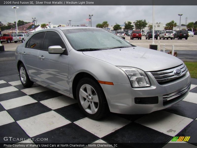 Silver Frost Metallic / Medium Light Stone 2006 Ford Fusion SE