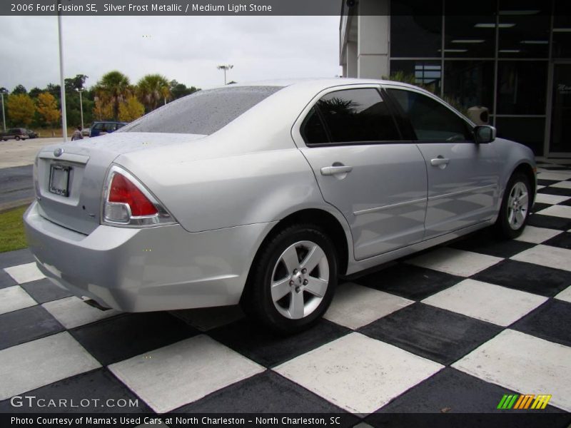 Silver Frost Metallic / Medium Light Stone 2006 Ford Fusion SE