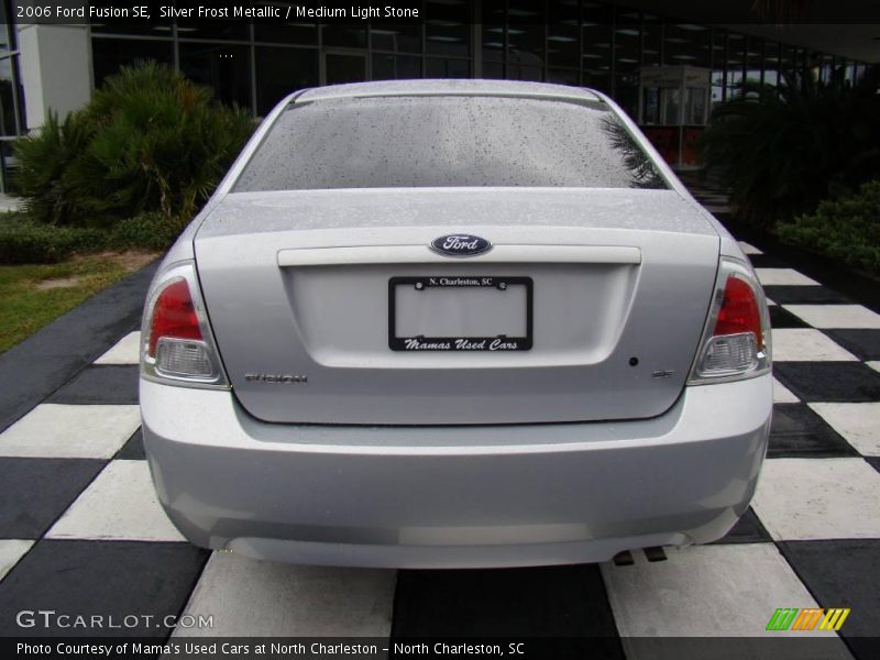 Silver Frost Metallic / Medium Light Stone 2006 Ford Fusion SE