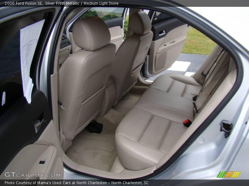 Silver Frost Metallic / Medium Light Stone 2006 Ford Fusion SE