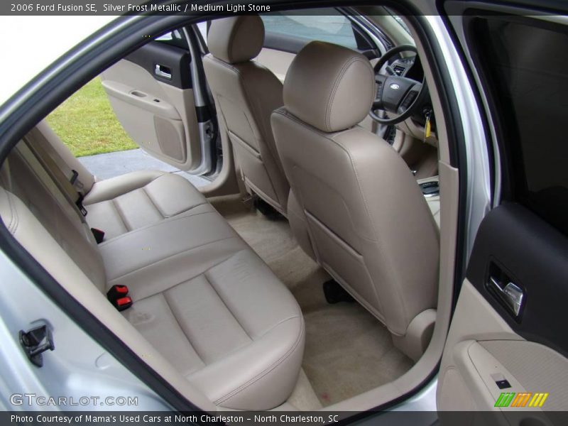Silver Frost Metallic / Medium Light Stone 2006 Ford Fusion SE
