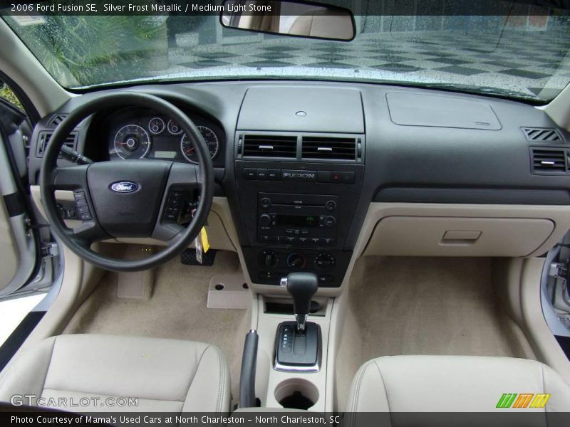 Silver Frost Metallic / Medium Light Stone 2006 Ford Fusion SE