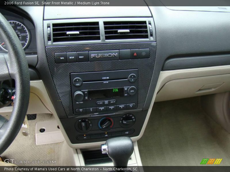 Silver Frost Metallic / Medium Light Stone 2006 Ford Fusion SE