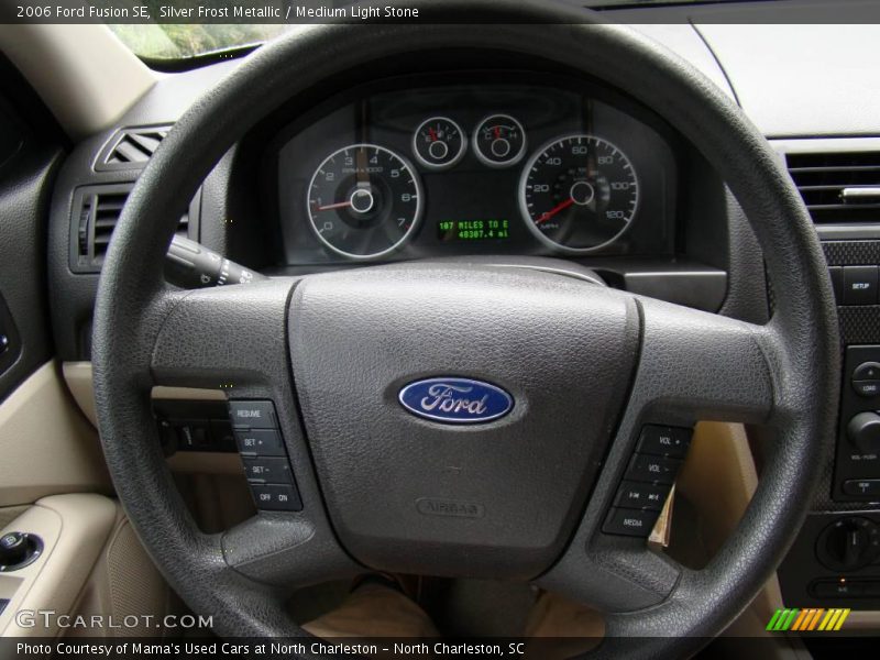 Silver Frost Metallic / Medium Light Stone 2006 Ford Fusion SE