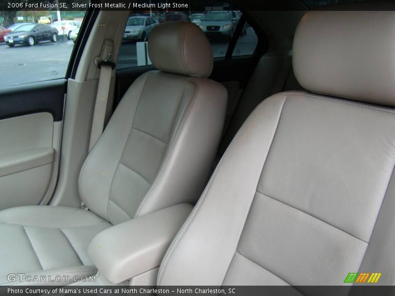 Silver Frost Metallic / Medium Light Stone 2006 Ford Fusion SE