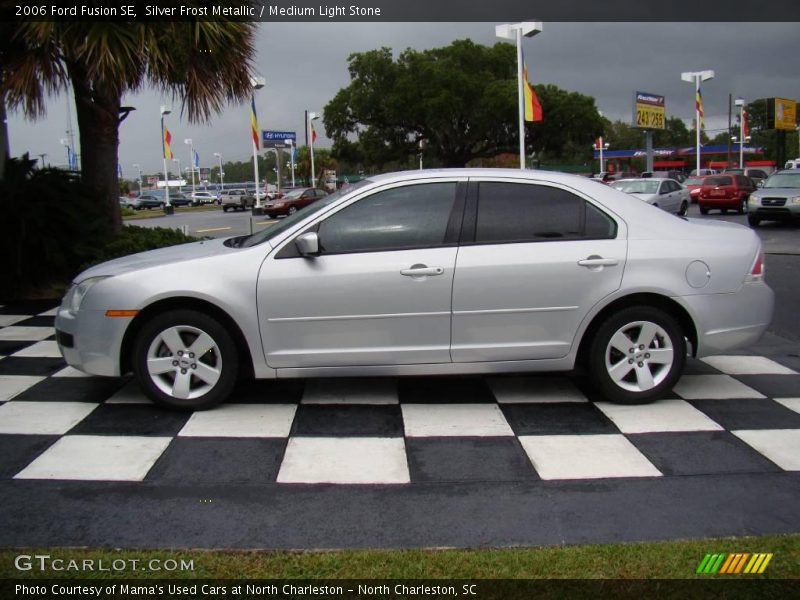 Silver Frost Metallic / Medium Light Stone 2006 Ford Fusion SE