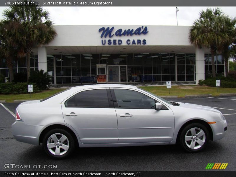 Silver Frost Metallic / Medium Light Stone 2006 Ford Fusion SE