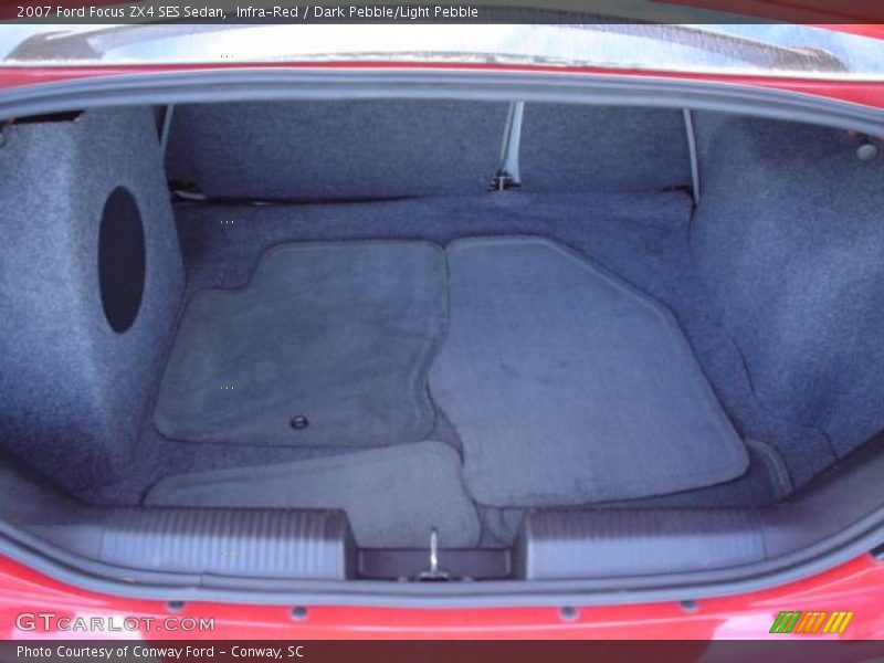 Infra-Red / Dark Pebble/Light Pebble 2007 Ford Focus ZX4 SES Sedan
