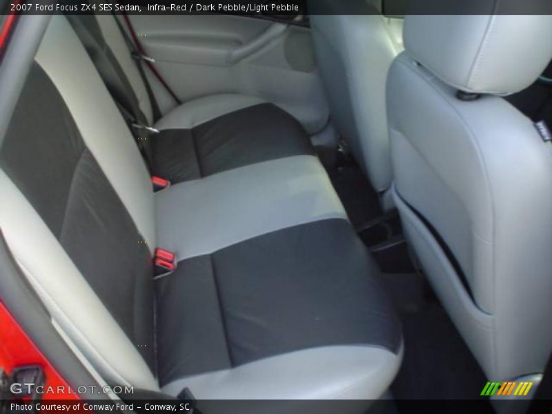 Infra-Red / Dark Pebble/Light Pebble 2007 Ford Focus ZX4 SES Sedan