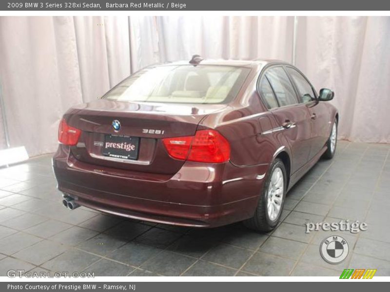 Barbara Red Metallic / Beige 2009 BMW 3 Series 328xi Sedan