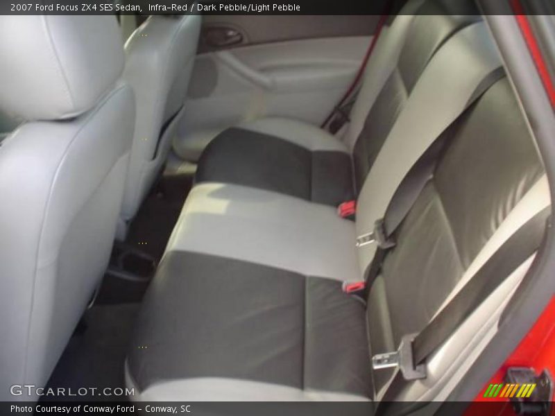 Infra-Red / Dark Pebble/Light Pebble 2007 Ford Focus ZX4 SES Sedan