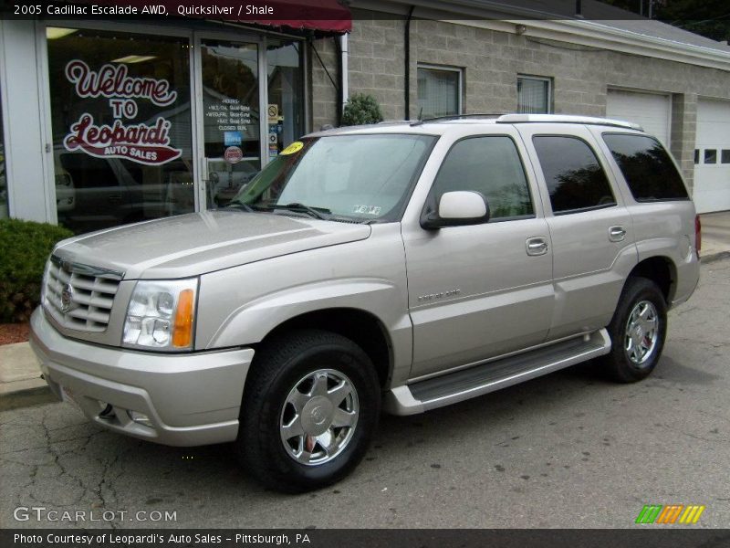 Quicksilver / Shale 2005 Cadillac Escalade AWD