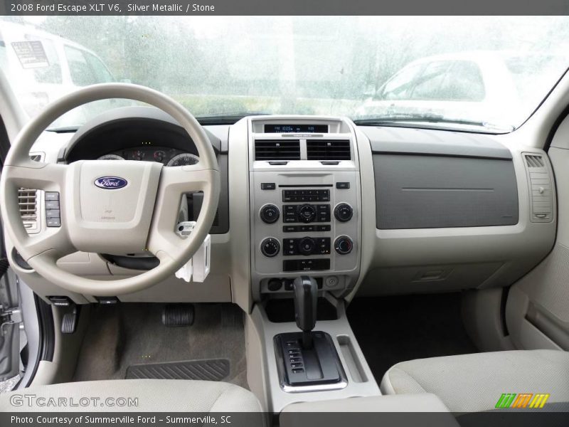 Silver Metallic / Stone 2008 Ford Escape XLT V6