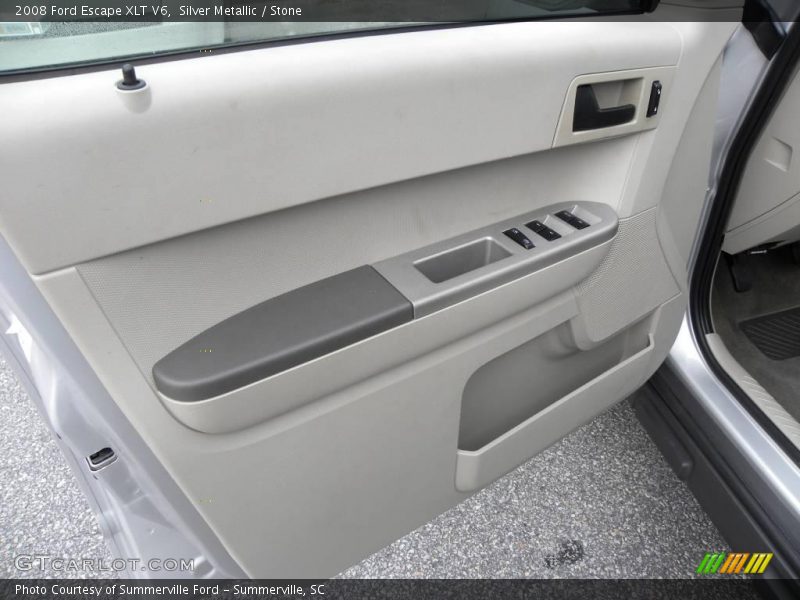 Silver Metallic / Stone 2008 Ford Escape XLT V6