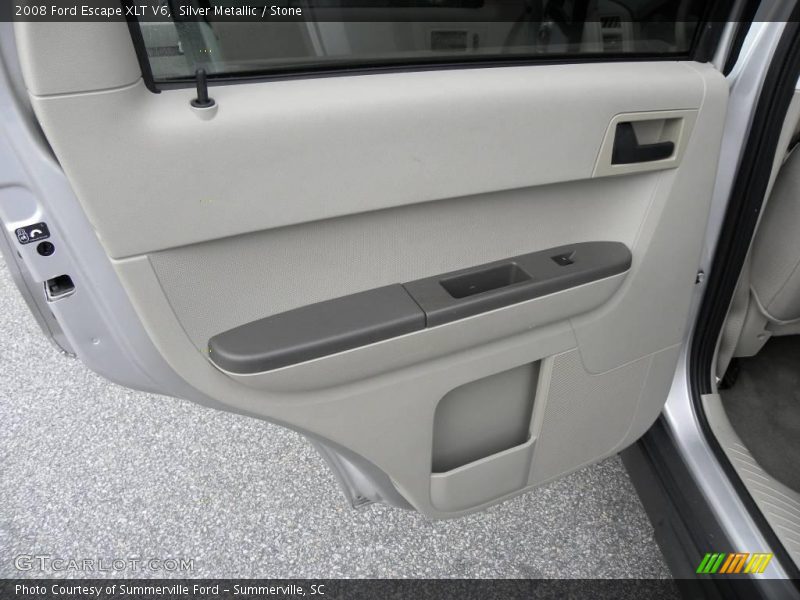 Silver Metallic / Stone 2008 Ford Escape XLT V6