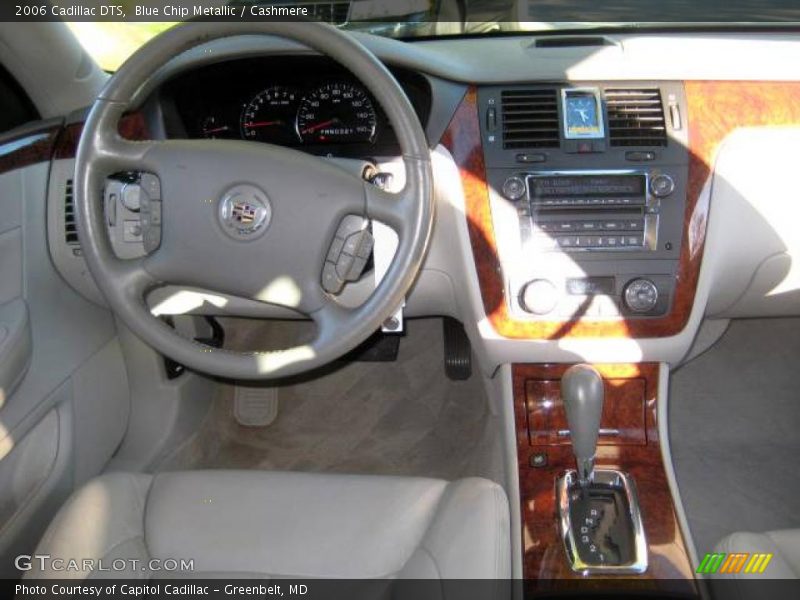 Blue Chip Metallic / Cashmere 2006 Cadillac DTS