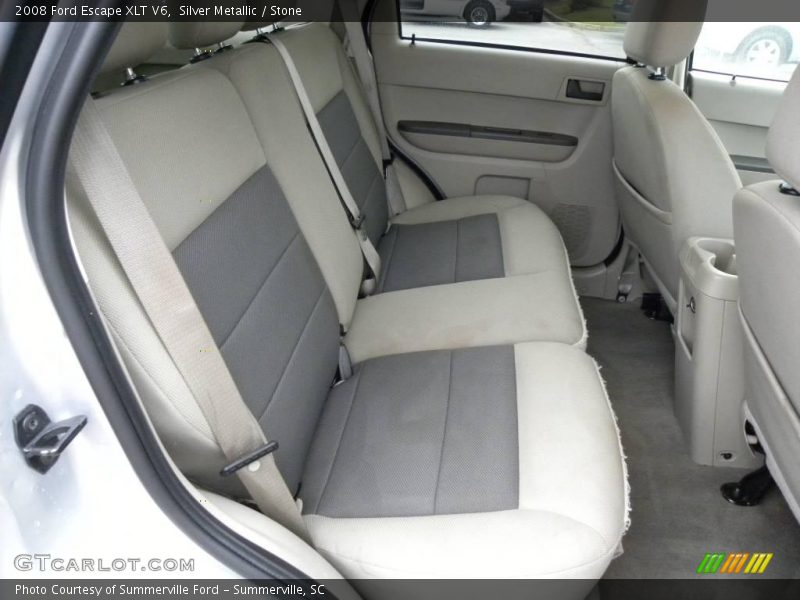 Silver Metallic / Stone 2008 Ford Escape XLT V6