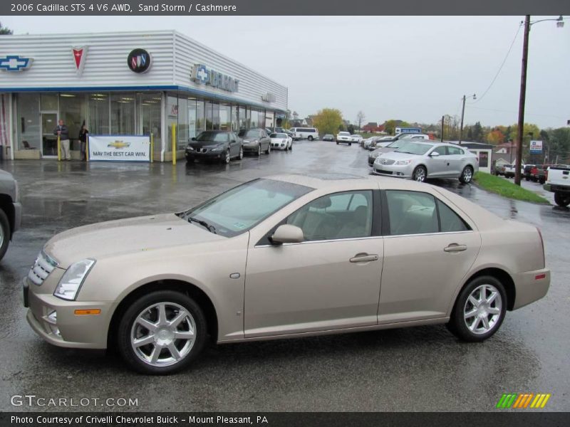Sand Storm / Cashmere 2006 Cadillac STS 4 V6 AWD