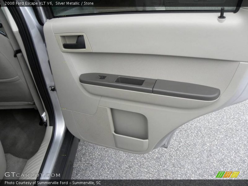 Silver Metallic / Stone 2008 Ford Escape XLT V6