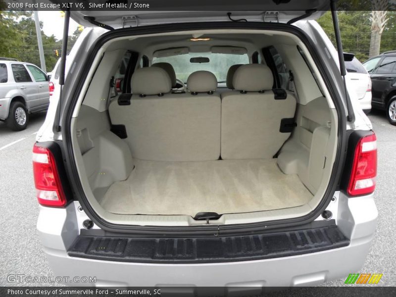 Silver Metallic / Stone 2008 Ford Escape XLT V6