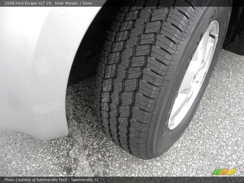 Silver Metallic / Stone 2008 Ford Escape XLT V6