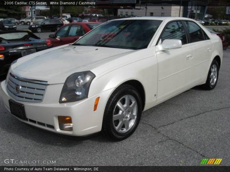 White Diamond / Cashmere 2006 Cadillac CTS Sedan