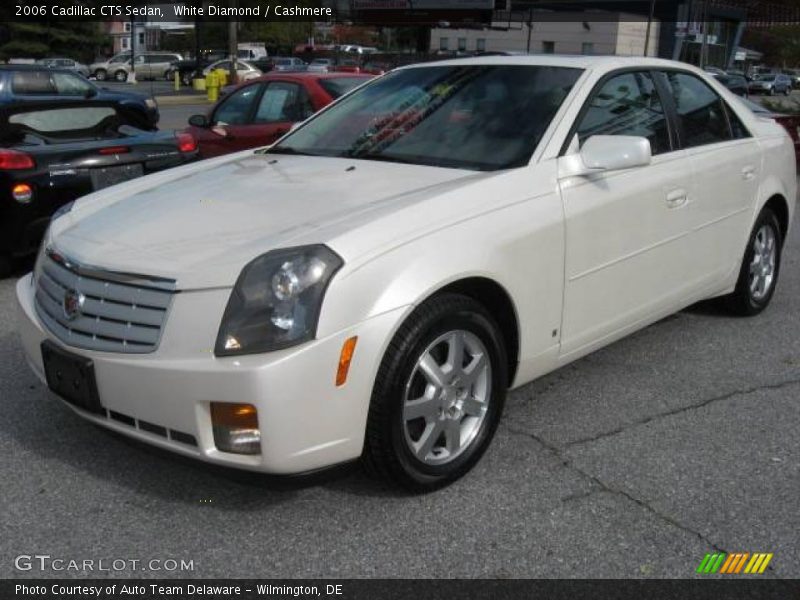 White Diamond / Cashmere 2006 Cadillac CTS Sedan