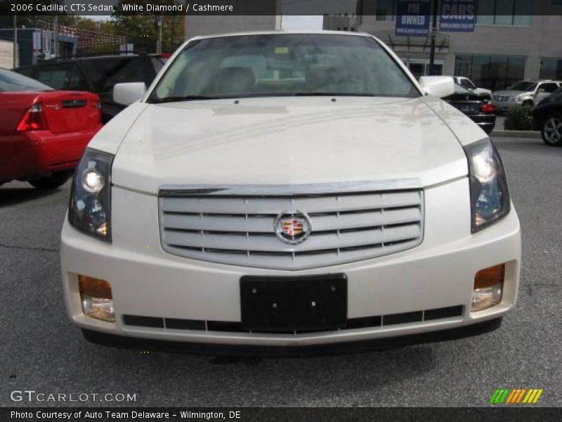 White Diamond / Cashmere 2006 Cadillac CTS Sedan