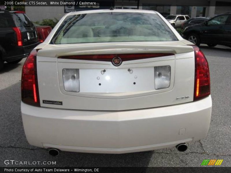White Diamond / Cashmere 2006 Cadillac CTS Sedan