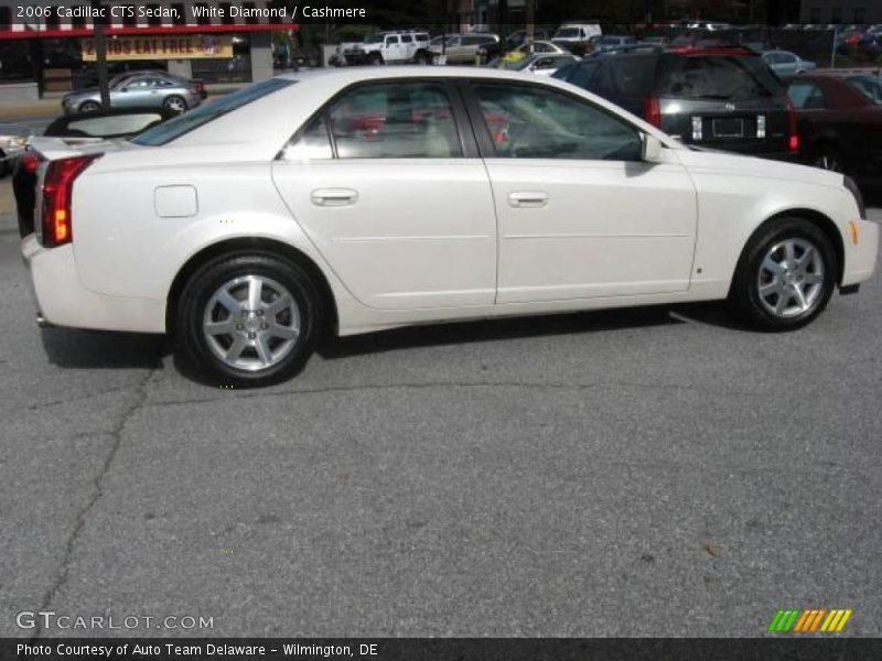 White Diamond / Cashmere 2006 Cadillac CTS Sedan