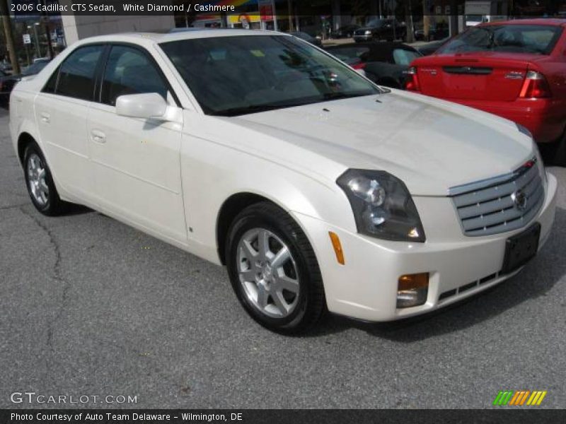 White Diamond / Cashmere 2006 Cadillac CTS Sedan
