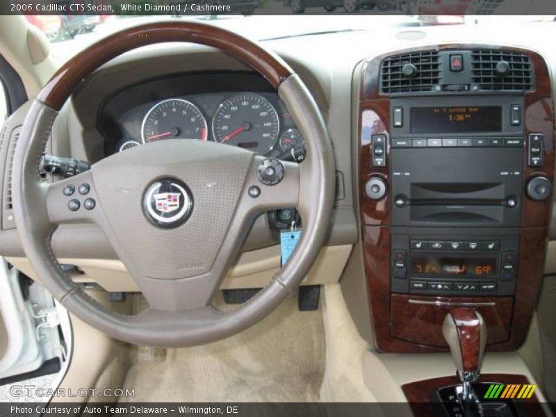White Diamond / Cashmere 2006 Cadillac CTS Sedan